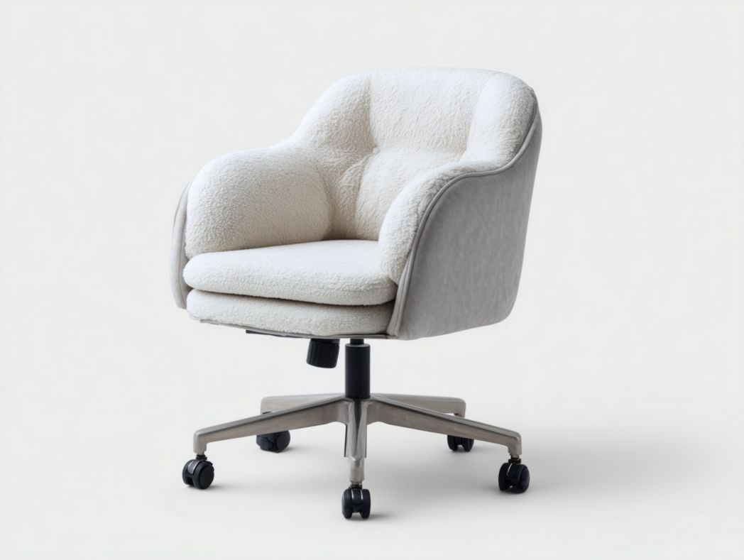 Drehstuhl aus Textil für Büroanwendungen auf Rollen-67 x 70 x 70