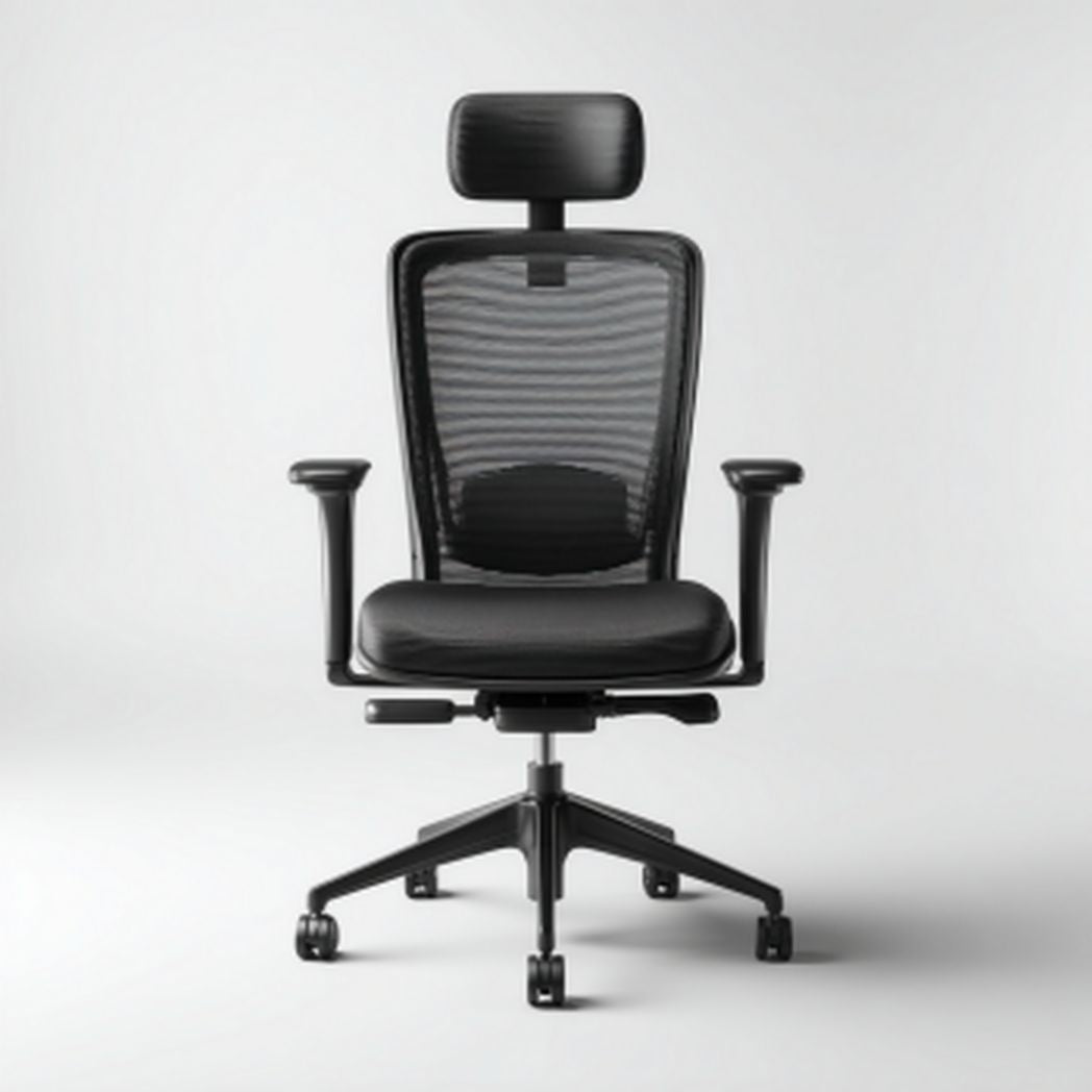 Bürostuhl aus Netzstoff für ergonomisches Sitzen 45 x 45 x 100